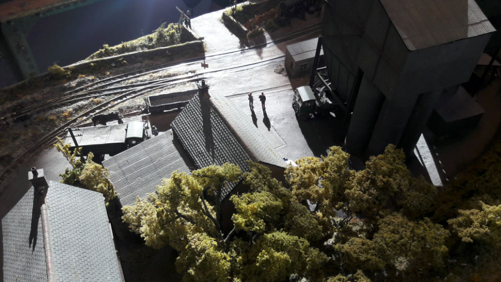 Overhead view